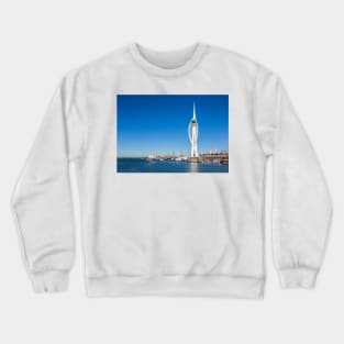 Spinnaker Tower, Portsmouth Harbour Crewneck Sweatshirt